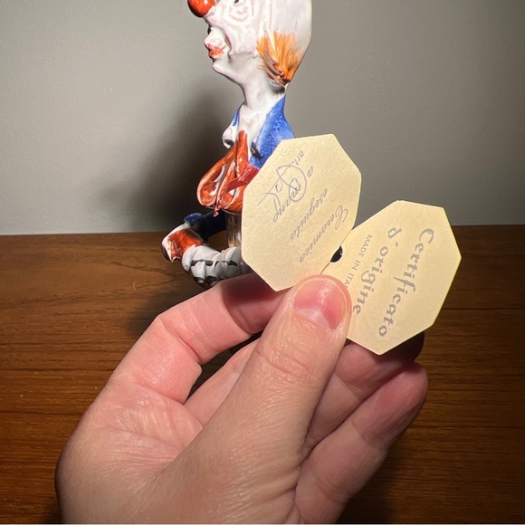 T P Ceramiche Poli Cesare figurine Vintage signed Italian artist New - Picture 9 of 12